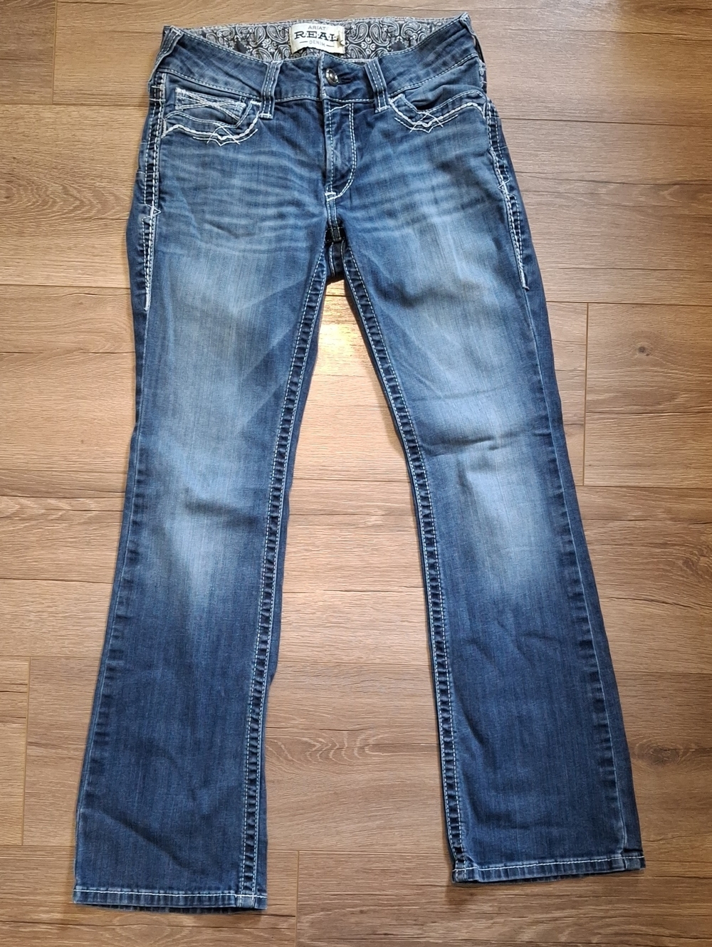 Ariat Medium Blue Flared Jeans